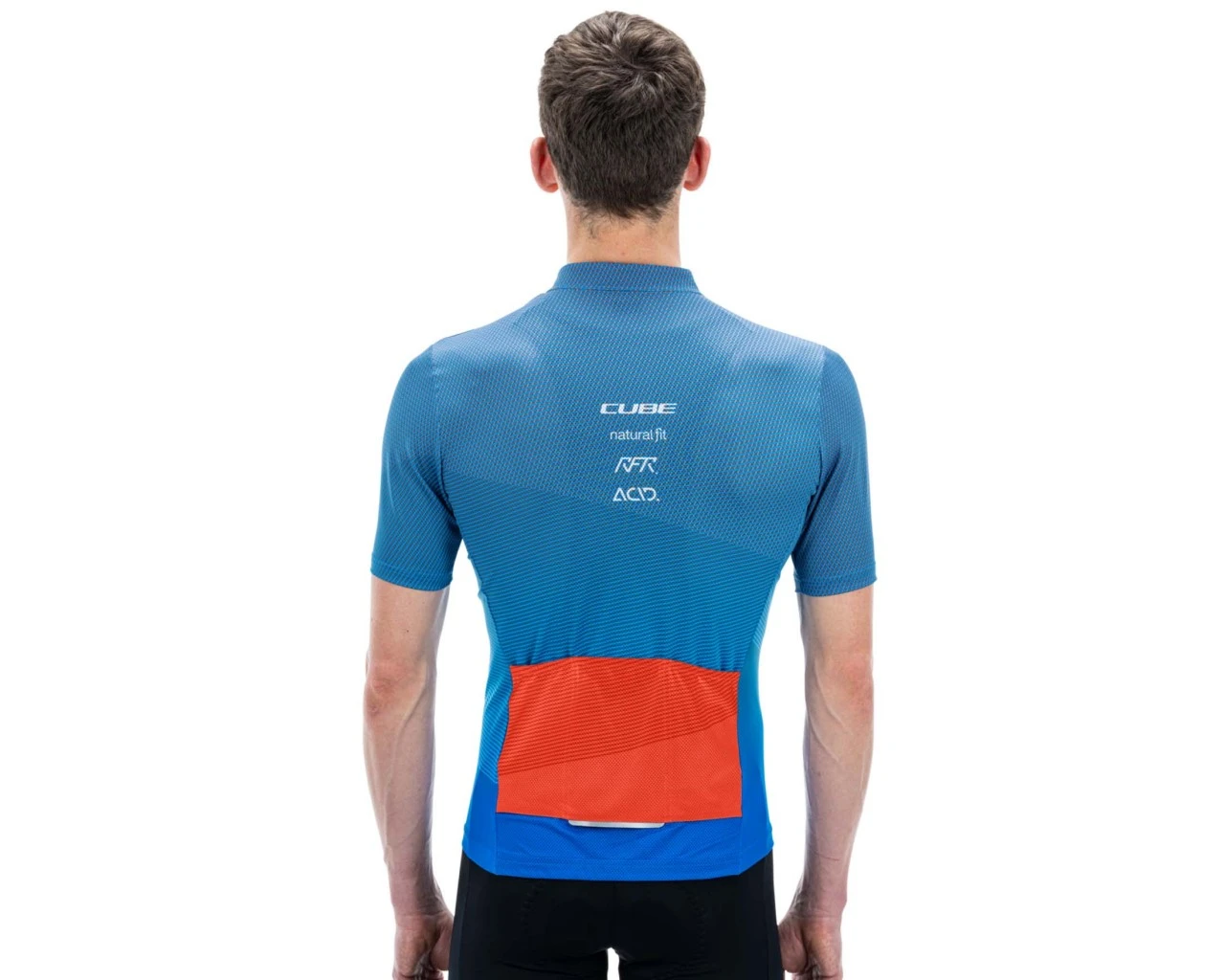 Cube Teamline Trikot CMPT Kurzarm | Blue´n´red´n´grey 3 Cube Teamline Trikot CMPT Kurzarm | Blue´n´red´n´grey – Bild 3