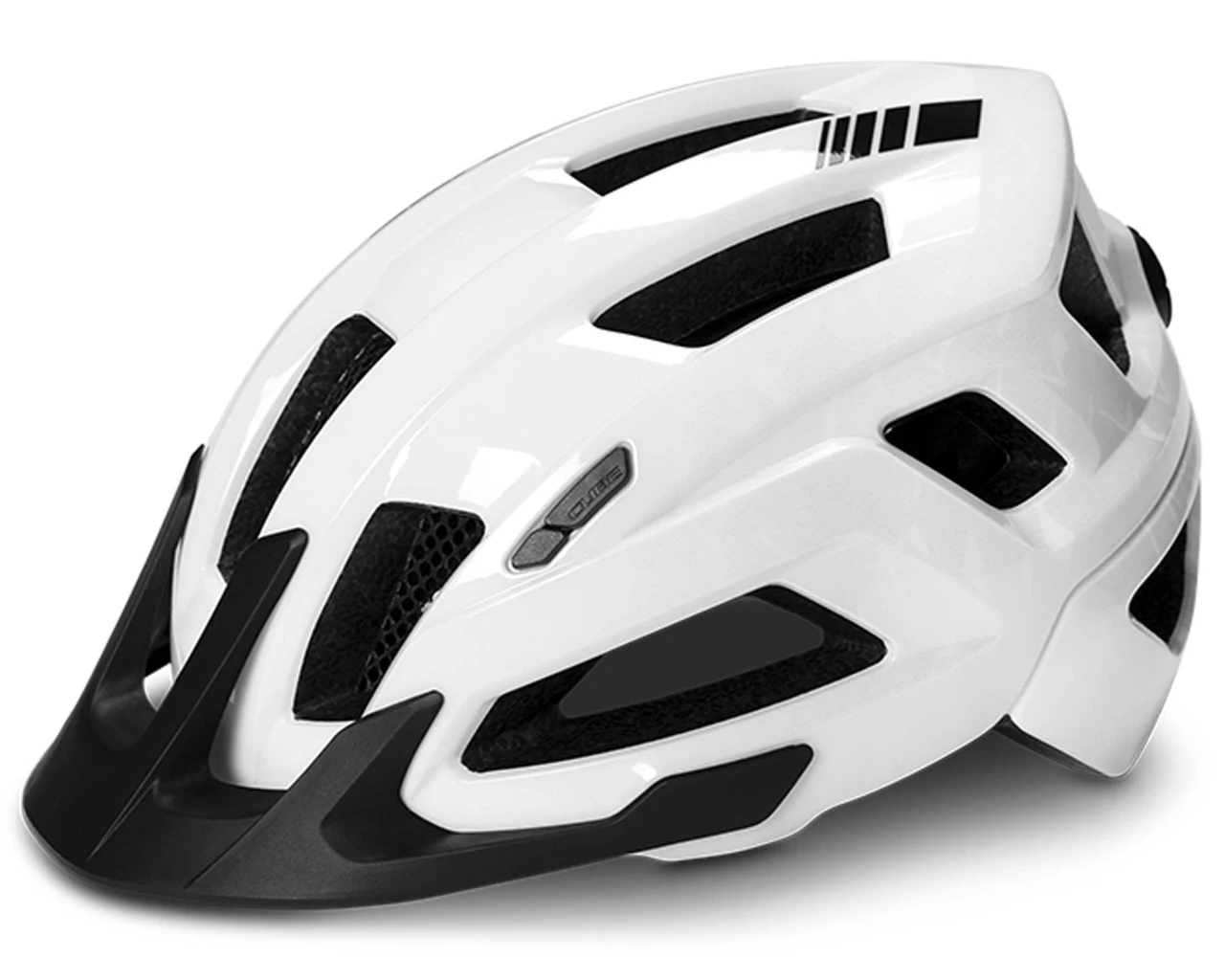 Cube Tour Fahrradhelm STEEP | Glossy White