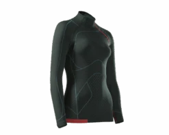Cube WLS Funktionsunterhemd Cold Conditions Langarm Blackline | Schwarz/grau/rot
