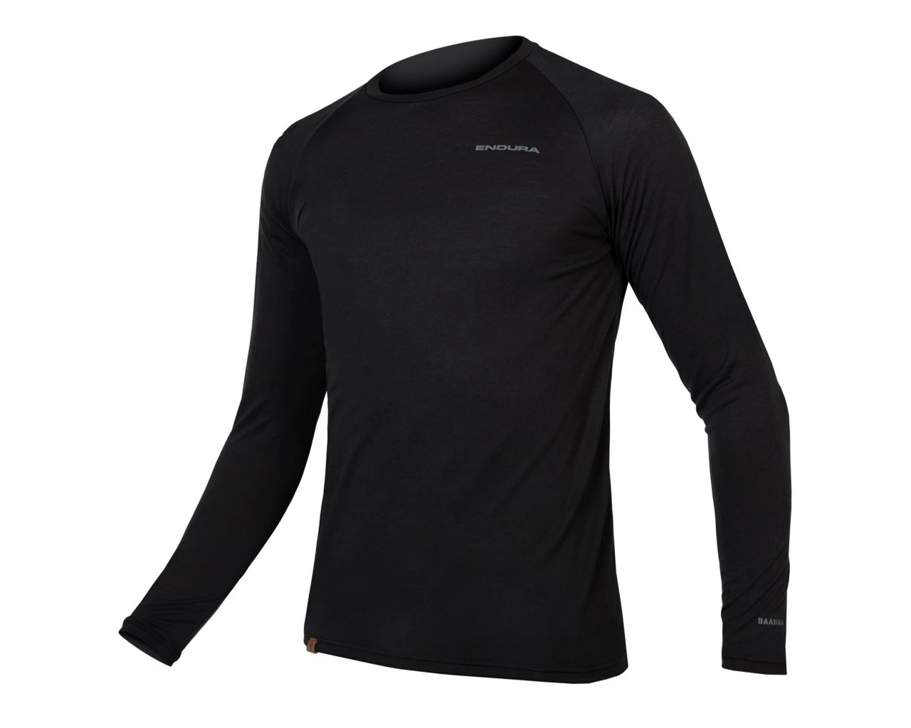 Endura BaaBaa Blend Langarm Baselayer | Schwarz 1 Endura BaaBaa Blend Langarm Baselayer | Schwarz