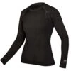 Endura BaaBaa Merino Damen Baselayer Langarm | Black