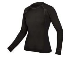 Endura BaaBaa Merino Damen Baselayer Langarm | Black