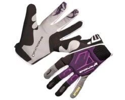 Endura Damen MT500 Langfinger-Handschuhe | Lila
