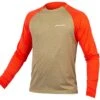 Endura SingleTrack Trikot Langarm | Mushroom