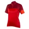 Endura Wms Hyperon S/S Jersey II | Rot