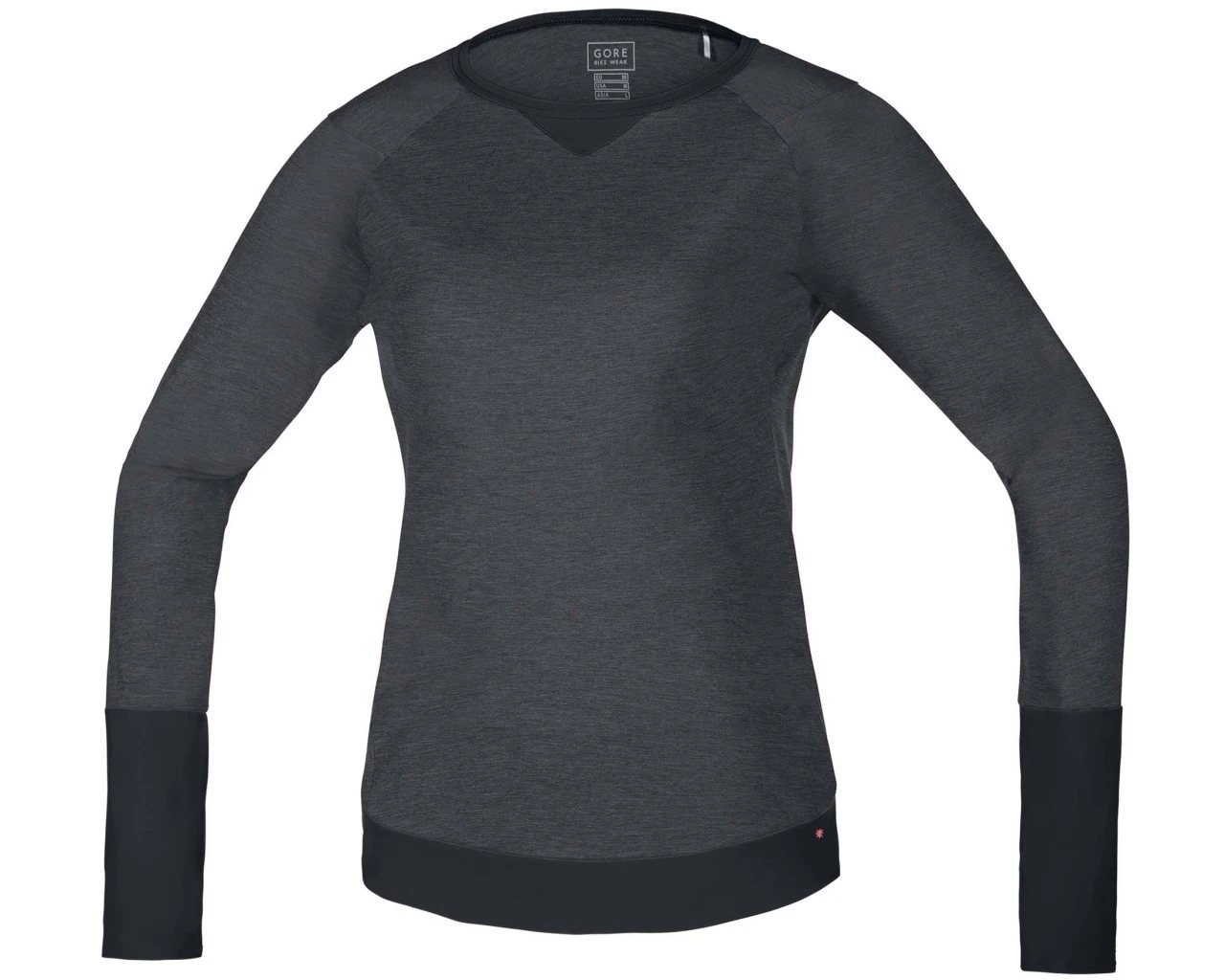 Gore Bike Wear POWER TRAIL LADY Jersey Lang Off-Road Ambitious - Passform Comfort | Raven Brown-blac