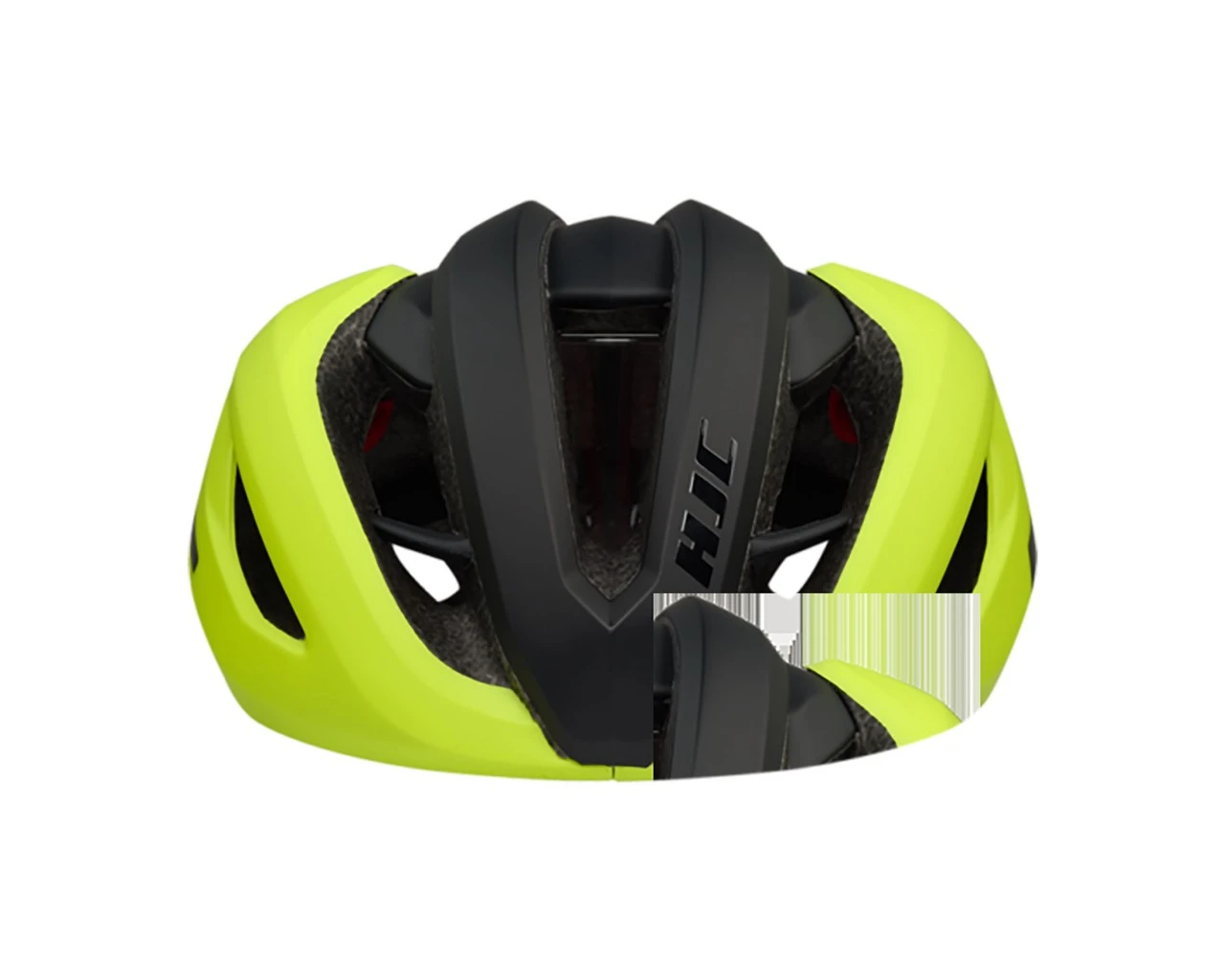 HJC Valeco Rennrad Helm | Matt Gloss Yellow Black – Bild 2