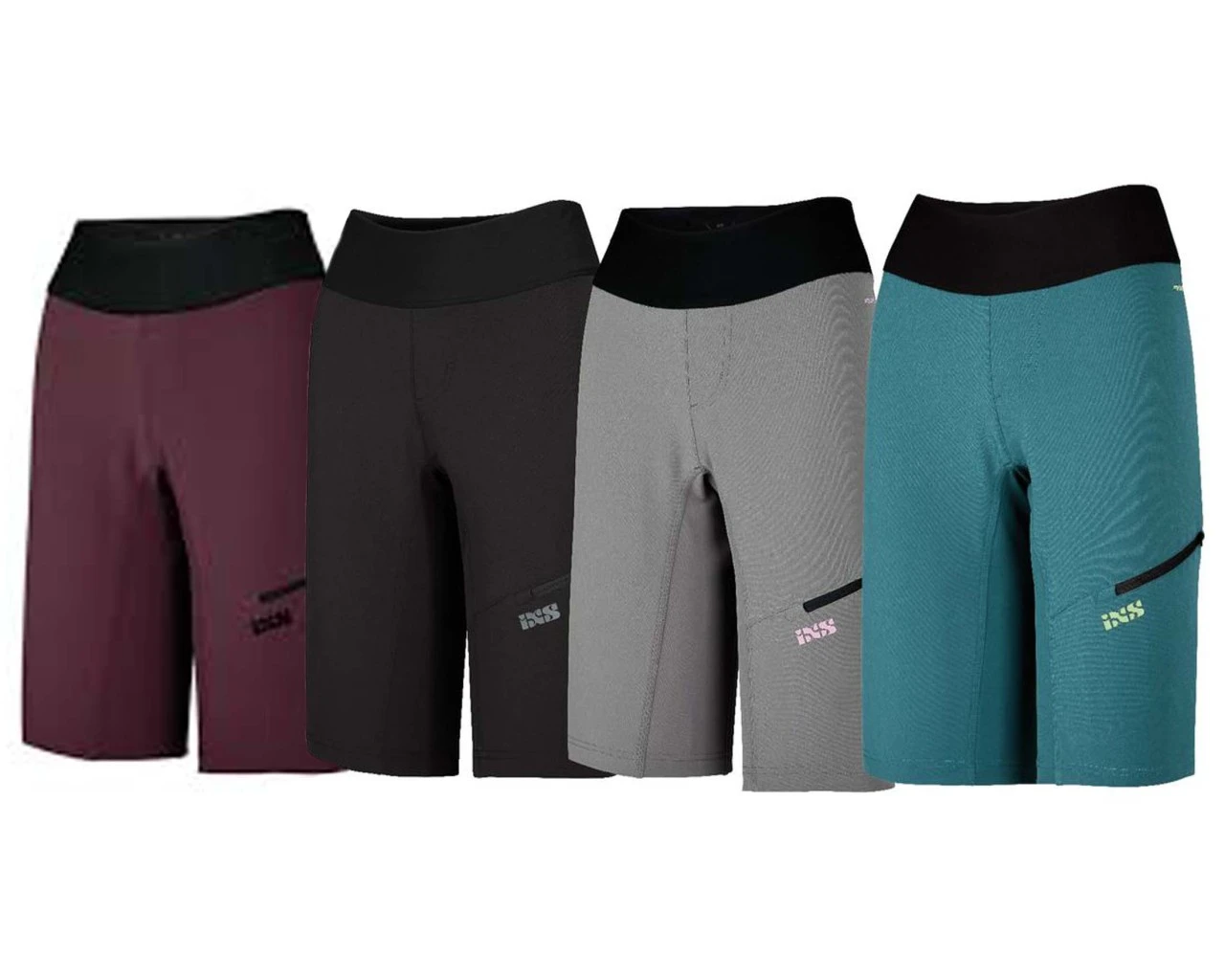 IXS Carve Hip-Hugger Damen Shorts | Everglade – Bild 2