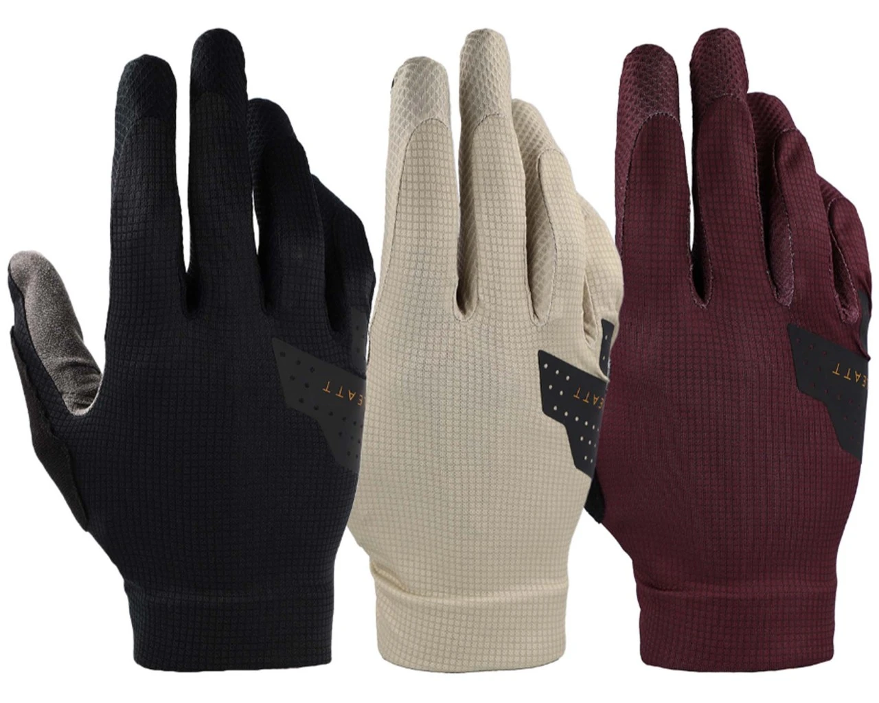 Leatt MTB 1.0 Padded Palm Handschuhe Langfinger | Desert – Bild 4