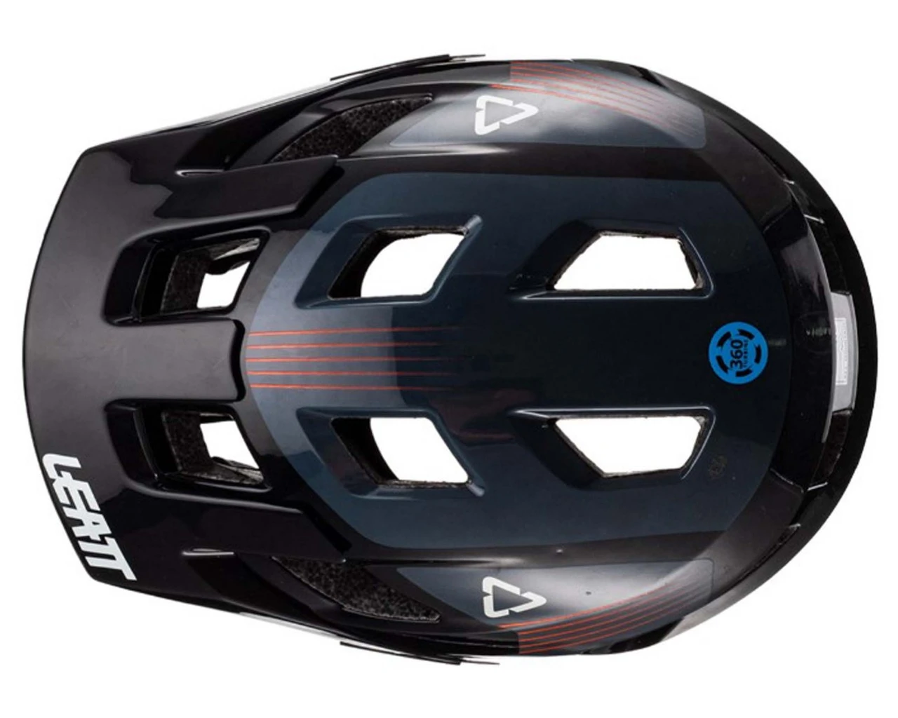 Leatt MTB All Mountain 1.0 Junior - MTB Kinder Fahrradhelm | Black – Bild 3