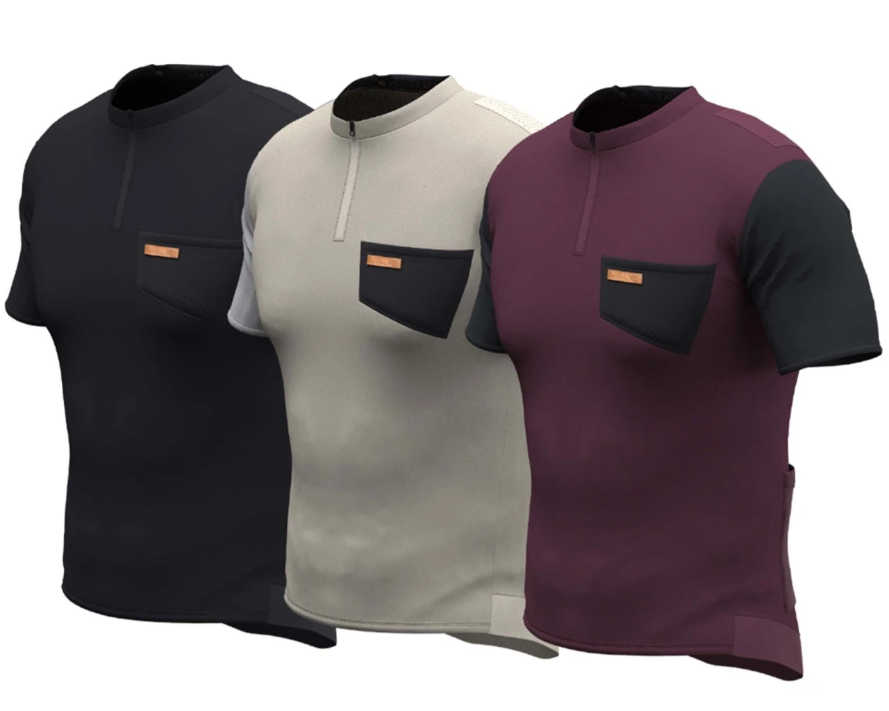 Leatt MTB Trail 3.0 Trikot Kurzarm | Malbec – Bild 4