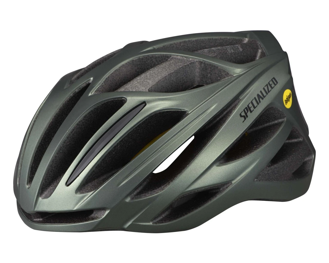 Specialized Echelon II Helm MIPS (ANGI Kompatibel) | Oak Green Metallic-black Reflective