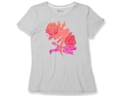 Specialized Inked Damen T-Shirt | Stone Grey-acid Lava