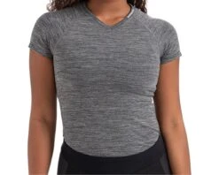 Specialized Nahtloser Baselayer Damen Kurzarm | Grey