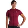Specialized RBX Sport Logo Damen Trikot Kurzarm | Ruby Wine