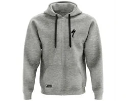 Specialized S-Logo Herren Full Zip-Hoodie | Grey