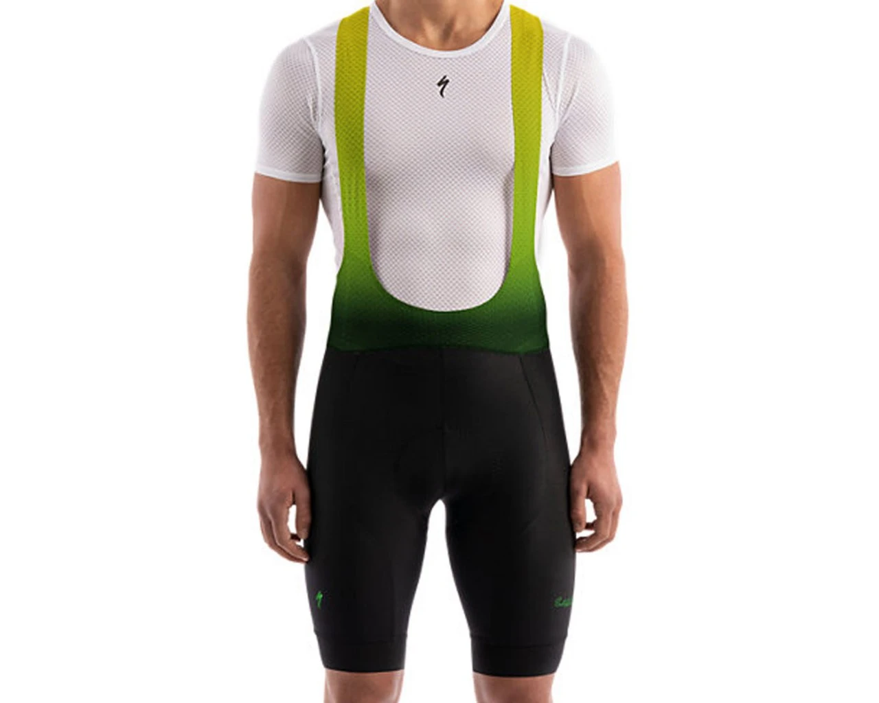 Specialized SL Bib Short Sagan Deconstructivism Green | Black 1 Specialized SL Bib Short Sagan Deconstructivism Green | Black