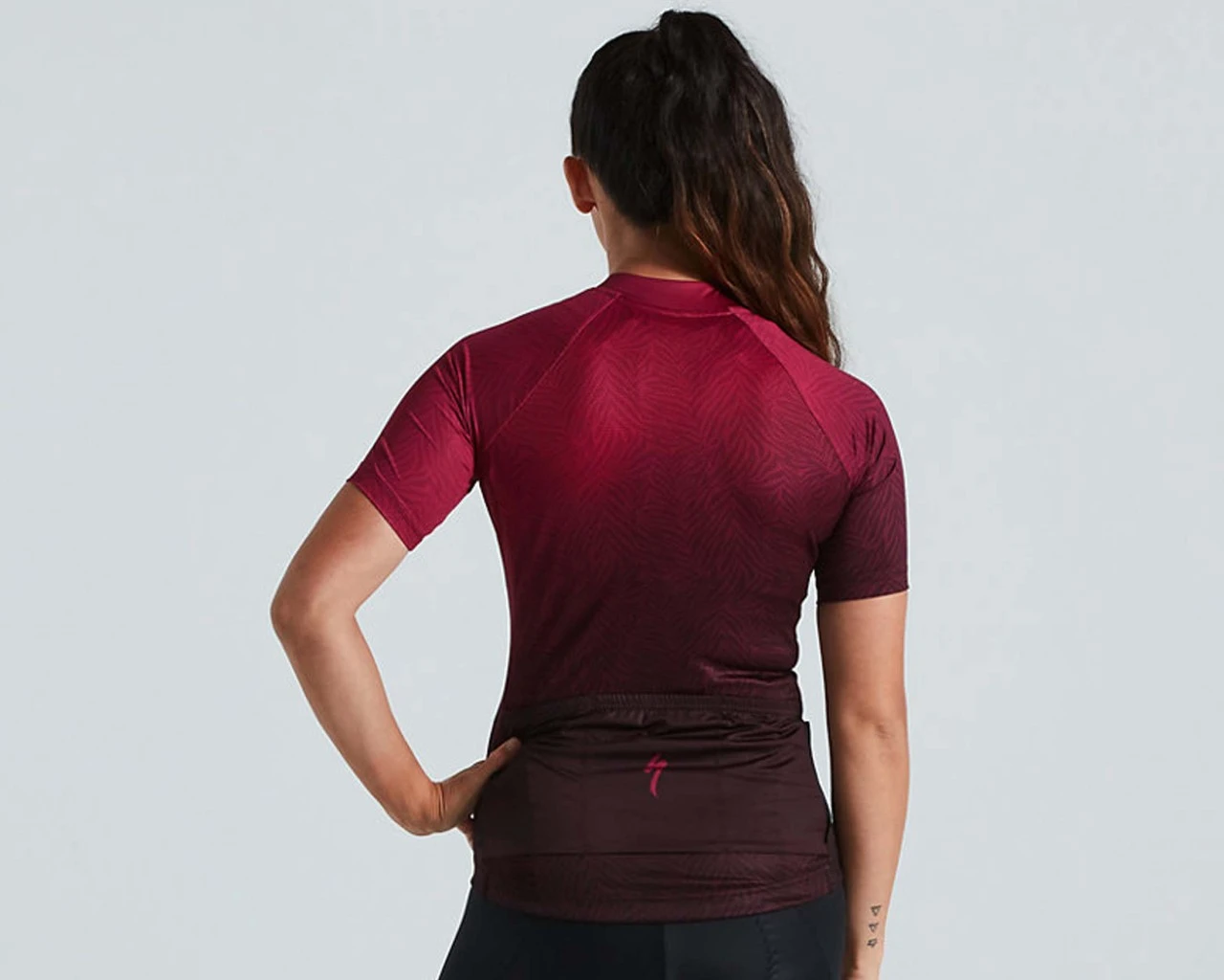 Specialized SL Damen Trikot Kurzarm | Ruby Wine – Bild 2