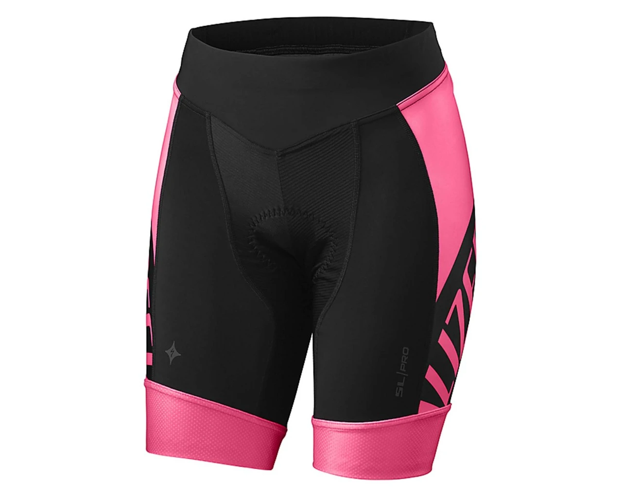 Specialized Womens SL Pro Shorts | Team Neon Pink-black