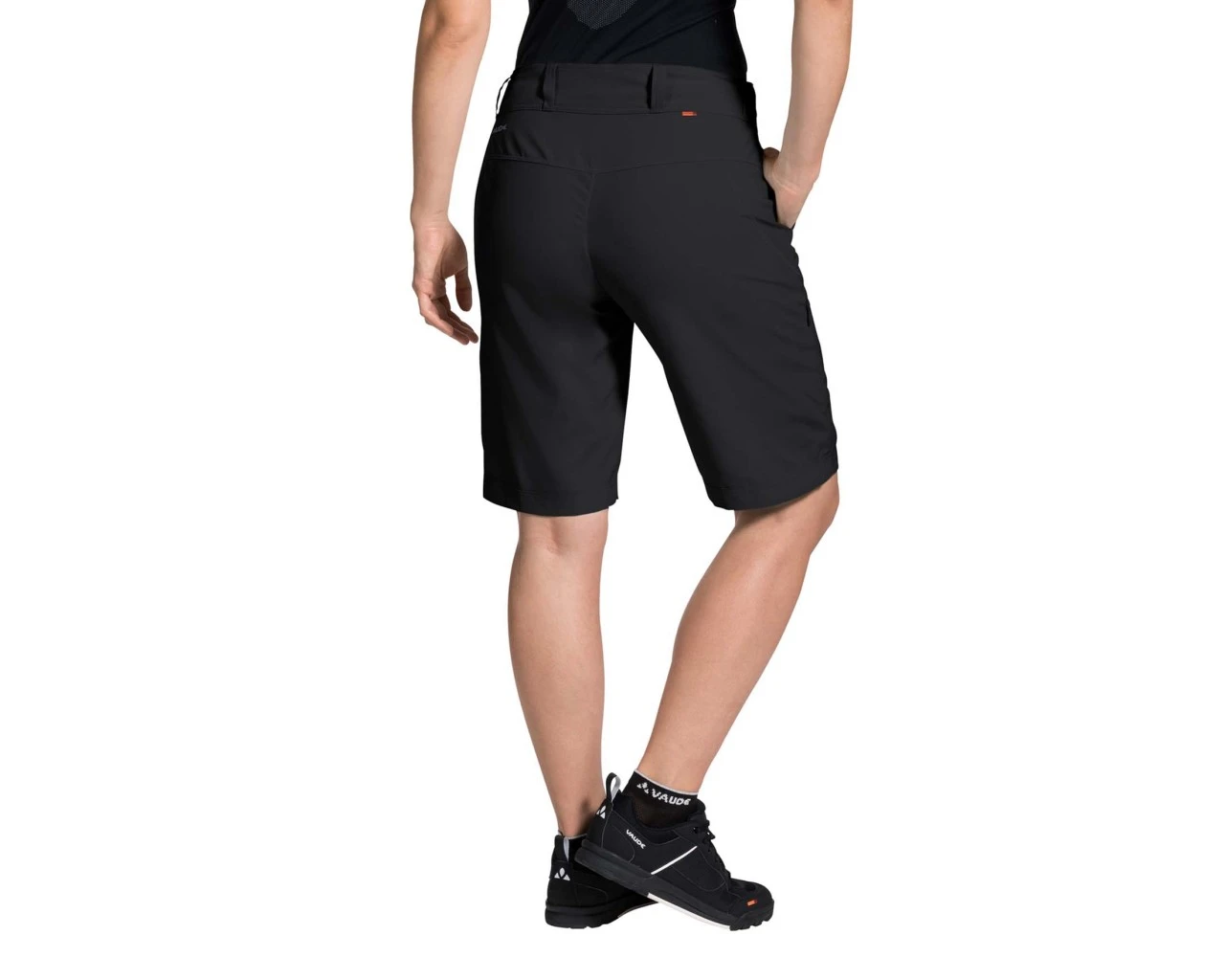 Vaude Damen Ledro Fahrradshorts | Black 4 Vaude Damen Ledro Fahrradshorts | Black – Bild 4